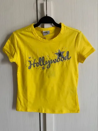 T-shirt bambina Hollywood tg 10 anni