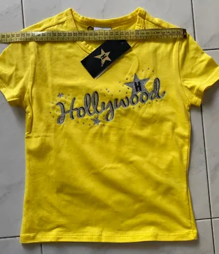 T-shirt bambina Hollywood tg 10 anni