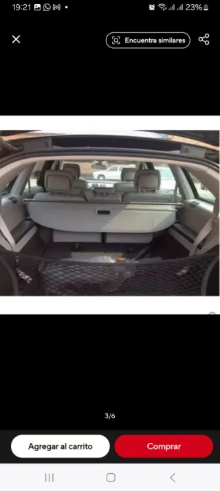 Bandeja cubre maletero Mercedes