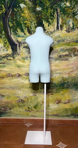 Busto Maniquí Infantil Blanco