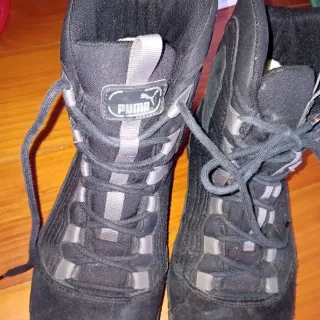 Scarponcini Puma Gore-Tex Vibram Neri/Grigi