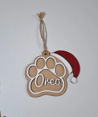 Adornos Navidad Personalizados Madera