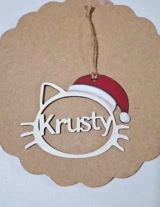 Adornos Navidad Personalizados Madera