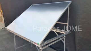 Mesa Aluminio Plegable mercado ferias stands