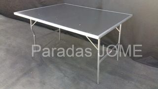 Mesa Aluminio Plegable mercado ferias stands