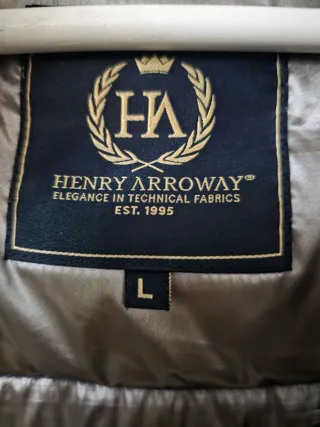 Chaqueta plumón Henry Arroway azul
