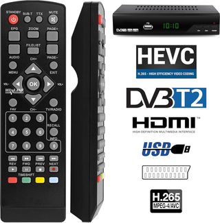 hd-line Tempo 4000 A DVBT2 Receiver Full HD 1080P