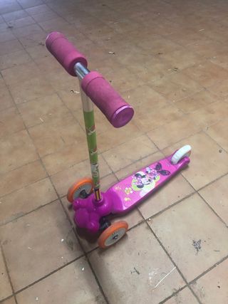 Patinete infantil 3 ruedas Minnie Mouse