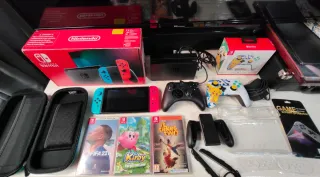 Nintendo Switch Completo + Juegos y Accesorios