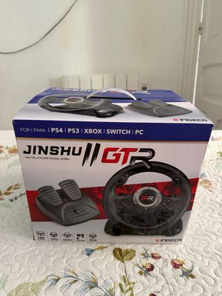 Volante Jinshu GTR per PS4, Xbox, Switch, PC