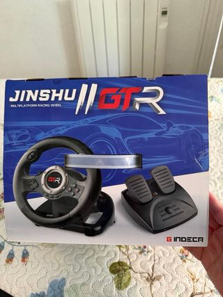 Volante Jinshu GTR per PS4, Xbox, Switch, PC