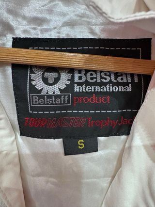 Chaqueta Belstaff Biker Blanca Mujer Talla S