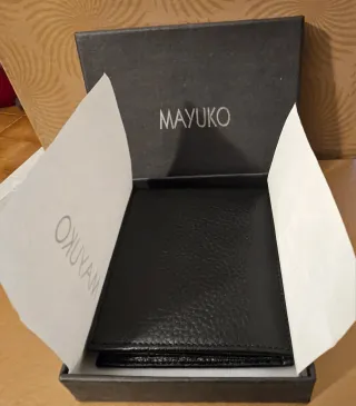 Cartera MAYUKO Negra Hombre