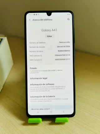 Samsung Galaxy A41 64GB Blu