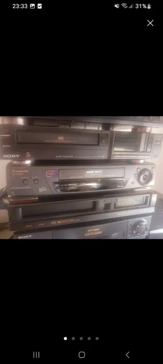 Reproductores VHS Panasonic NV-HD680