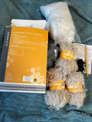 Kit para tejer conejo