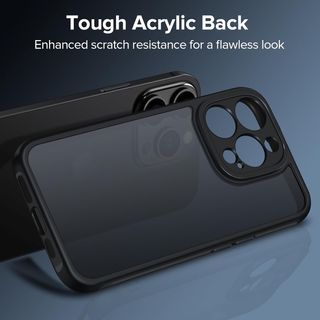 Custodia ivoler nera opaca per iPhone 12 Pro MAX 6.7