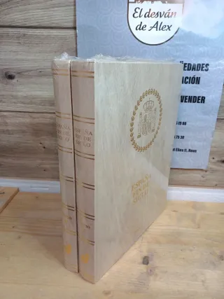 Libri Spagna Fine Secolo (2 Volumi), sigillati