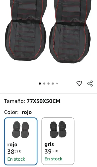 Dos Fundas Asiento Coche Universales (2uds)