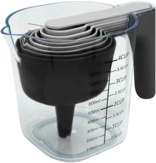 NERTHUS FIH 1382 Set di 9 pezzi: 8 cucchiai dosatori