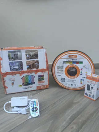 Striscia luce LED RGB 3€ al metro