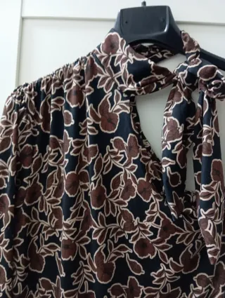 Vestido Licra Estampado Talla S