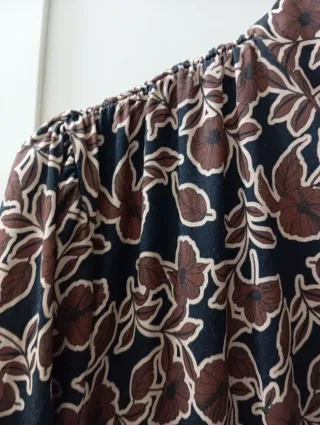 Vestido Licra Estampado Talla S