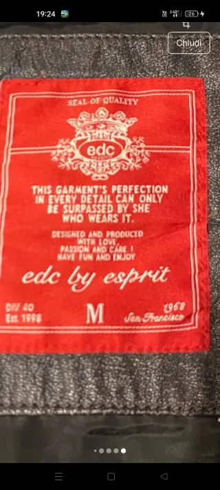 Giubbotto Esprit vintage donna M.