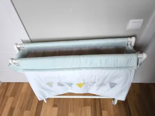 Minicuna Petit Praia + sábanas a juego