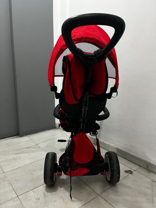 Triciclo bebé QPlay rojo