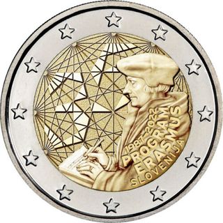 MONEDA 2€ CONMEMORATIVA ESLOVENIA 2022 - ERASMUS