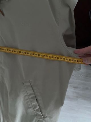 Chaqueta Superdry Harrington Beige Talla L