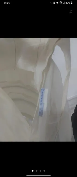 Cancán Fallera Blanco Talla 80 Mavimar