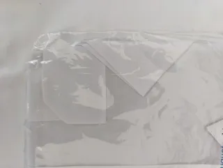 Camisa blanca hombre con galoneras talla L