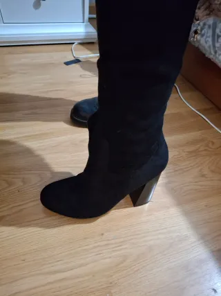 Botas altas negras