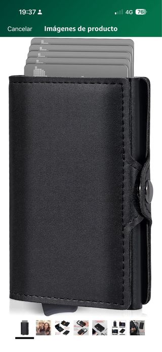Cartera Slim Mini Billetera Hombre