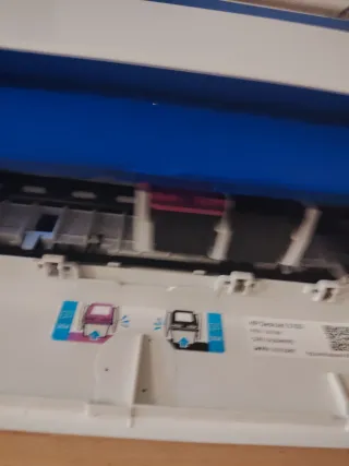 Stampante HP Blu e Bianca