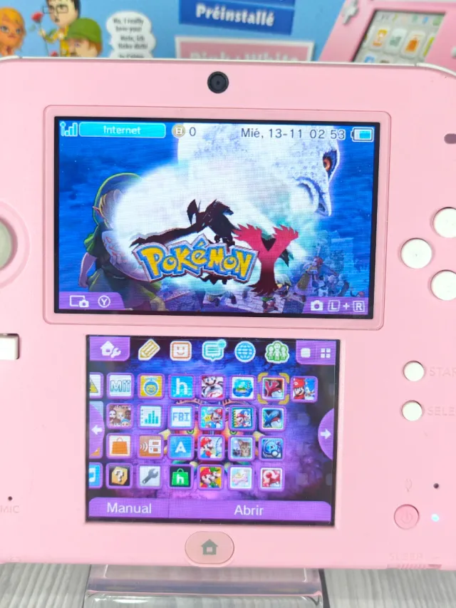 Consola Nintendo 2DS Rosa
