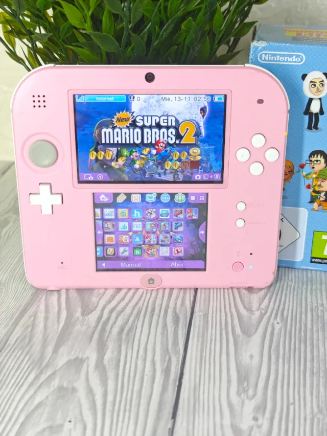 Consola Nintendo 2DS Rosa