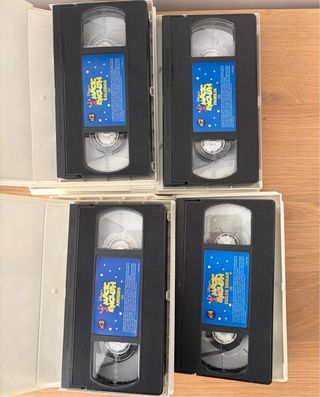 4 VHS Disney Magic English