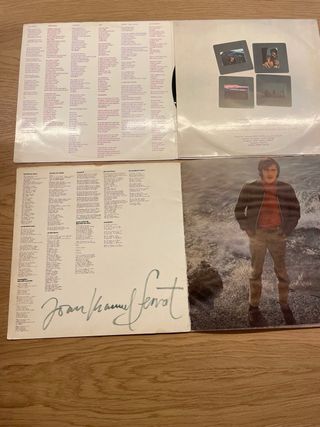 Lote 2 Vinilos Joan Manuel Serrat Mediterraneo
