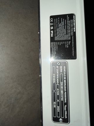 Patinete Eléctrico MASCOOTER Homologado