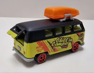 Miniatura Volkswagen Transporter Camper Majorette