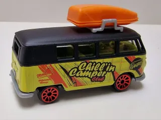 Miniatura Volkswagen Transporter Camper Majorette