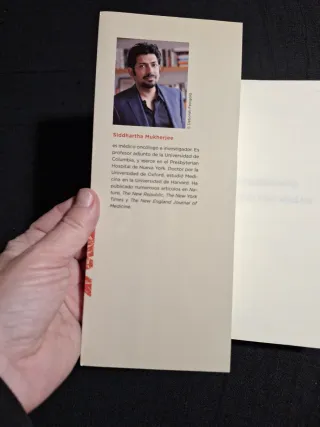 Siddhartha Mukherjee. El emperador de todos los...
