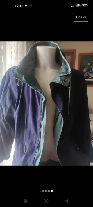 Giaccone Timberland viola /Verde