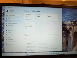 Portátil Lenovo Negro