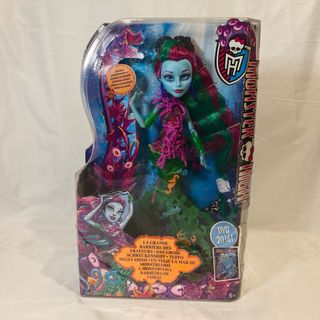 Monster High Bambola Sirena Coral con DVD 2016