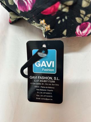 Gorra Gavi Fashion floral bordada Granada