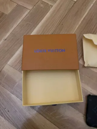 Monedero Louis Vuitton Negro con Caja